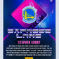 Stephen Curry - Golden State Warriors 2018-19 Panini Donruss Yellow Laser Parallel #18 | 03/25
