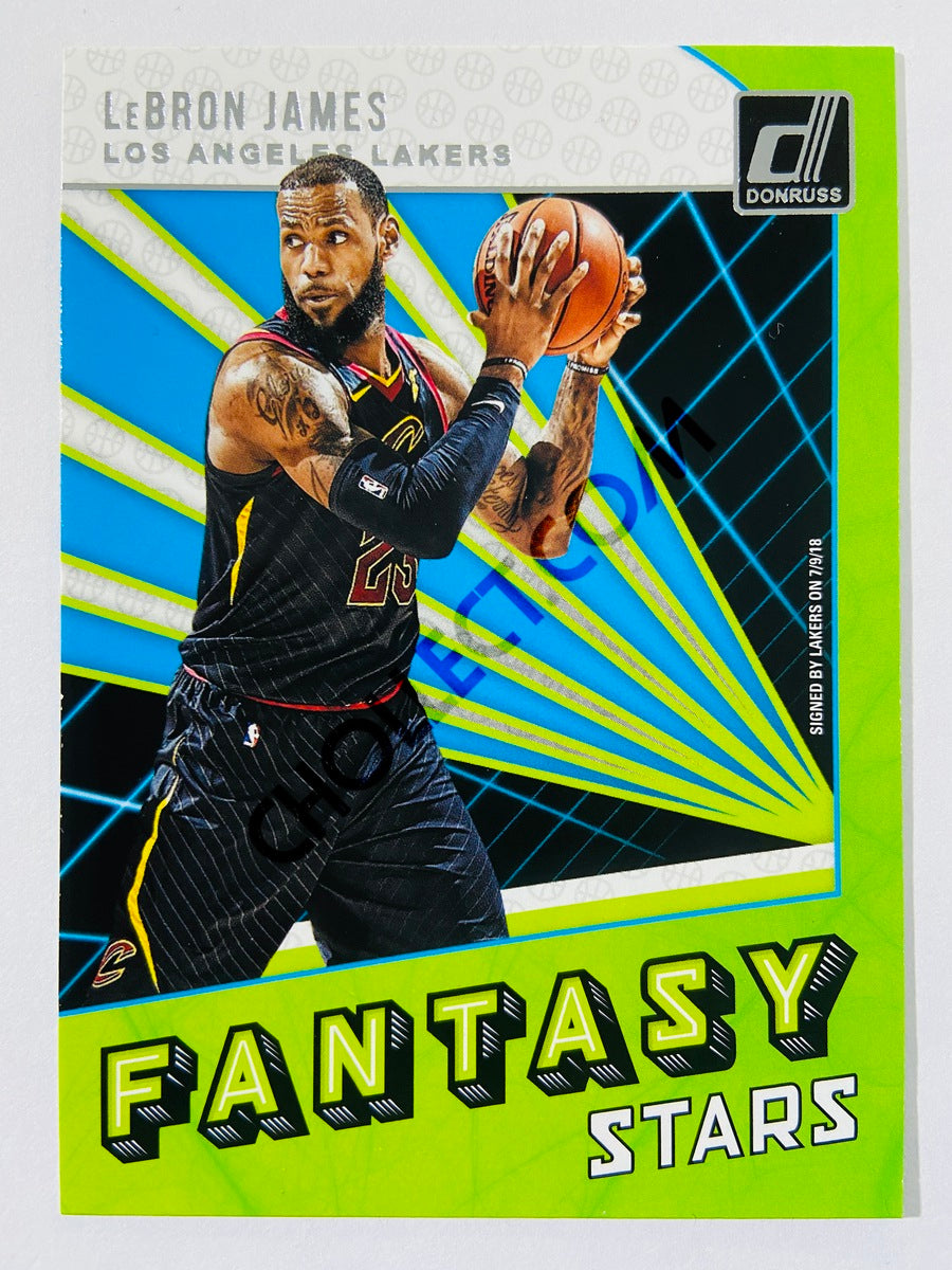 LeBron James - Los Angeles Lakers 2019-20 Panini Donruss Fantasy Stars #2