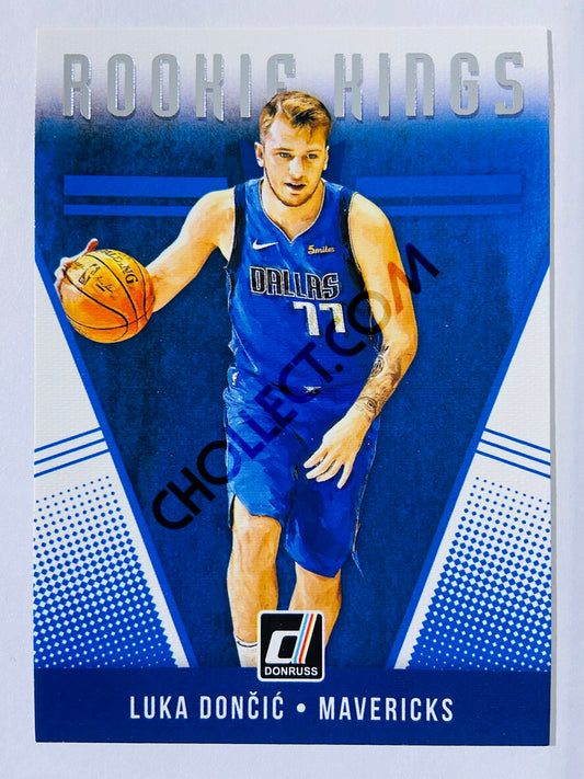 Luka Doncic - Dallas Mavericks 2018-19 Panini Donruss Rookie Kings Insert RC Rookie #20