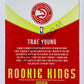 Trae Young - Atlanta Hawks 2018-19 Panini Donruss Rookie Kings Insert RC Rookie #24
