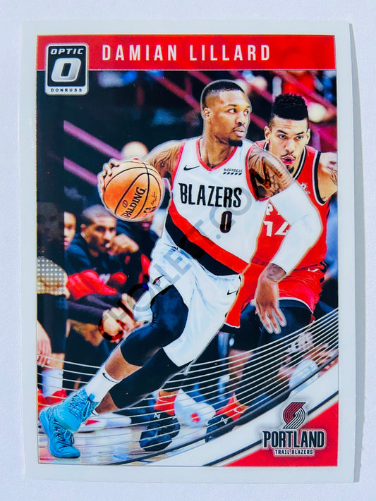 Damian Lillard - Portland Trail Blazers 2018-19 Panini Donruss Optic #1