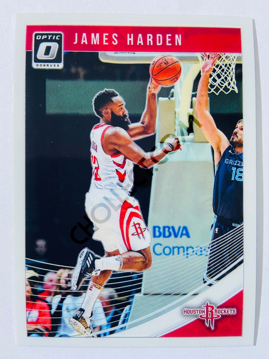 James Harden - Houston Rockets 2018-19 Panini Donruss Optic #72