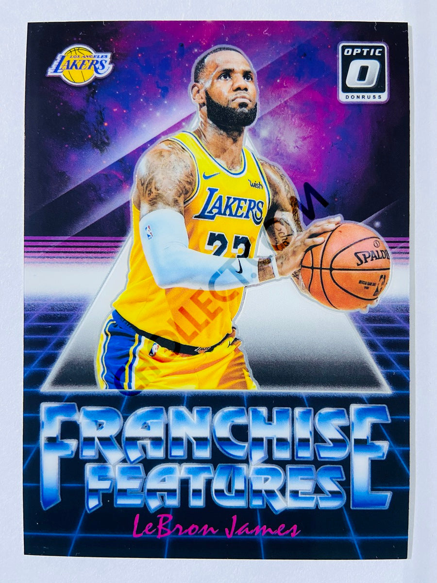 LeBron James - Los Angeles Lakers 2018-19 Panini Donruss Optic Franchise Feature Insert #6