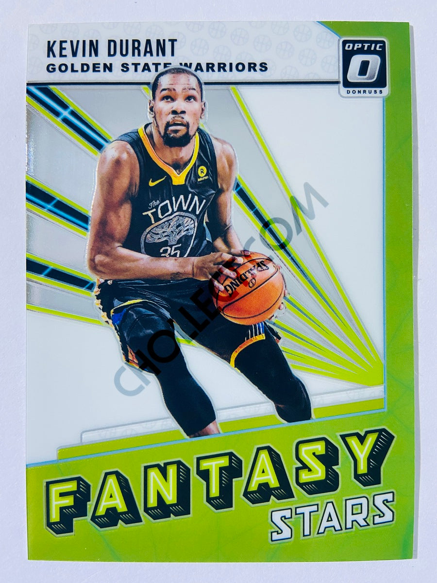 Kevin Durant - Golden State Warriors 2018-19 Panini Donruss Optic Fantasy Stars Insert #5