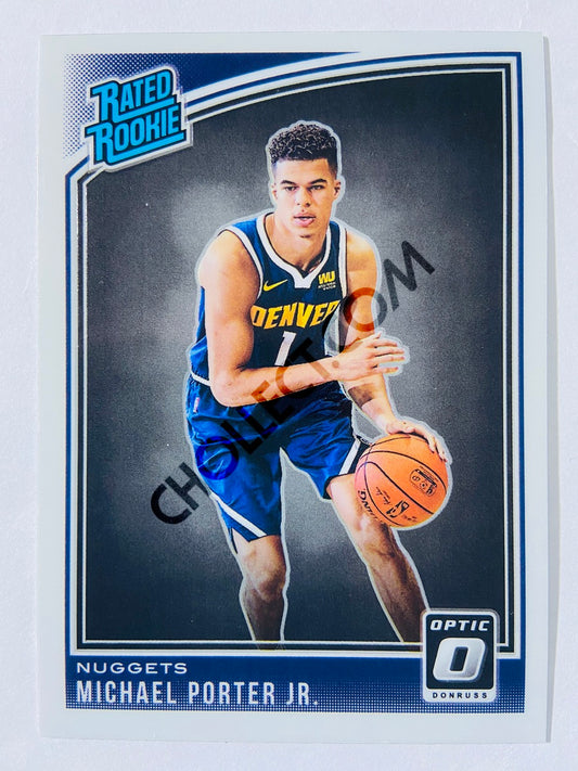 Michael Porter Jr. - Denver Nuggets 2018-19 Panini Donruss Optic Rated Rookie #182