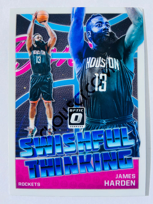 James Harden - Houston Rockets 2018-19 Panini Donruss Optic Swishful Thinking #7