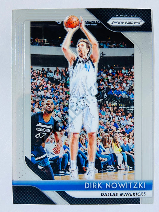 Dirk Nowitzki - Dallas Mavericks 2018-19 Panini Prizm #2