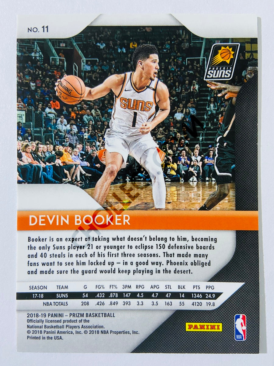 Devin Booker - Phoenix Suns 2018-19 Panini Prizm #11