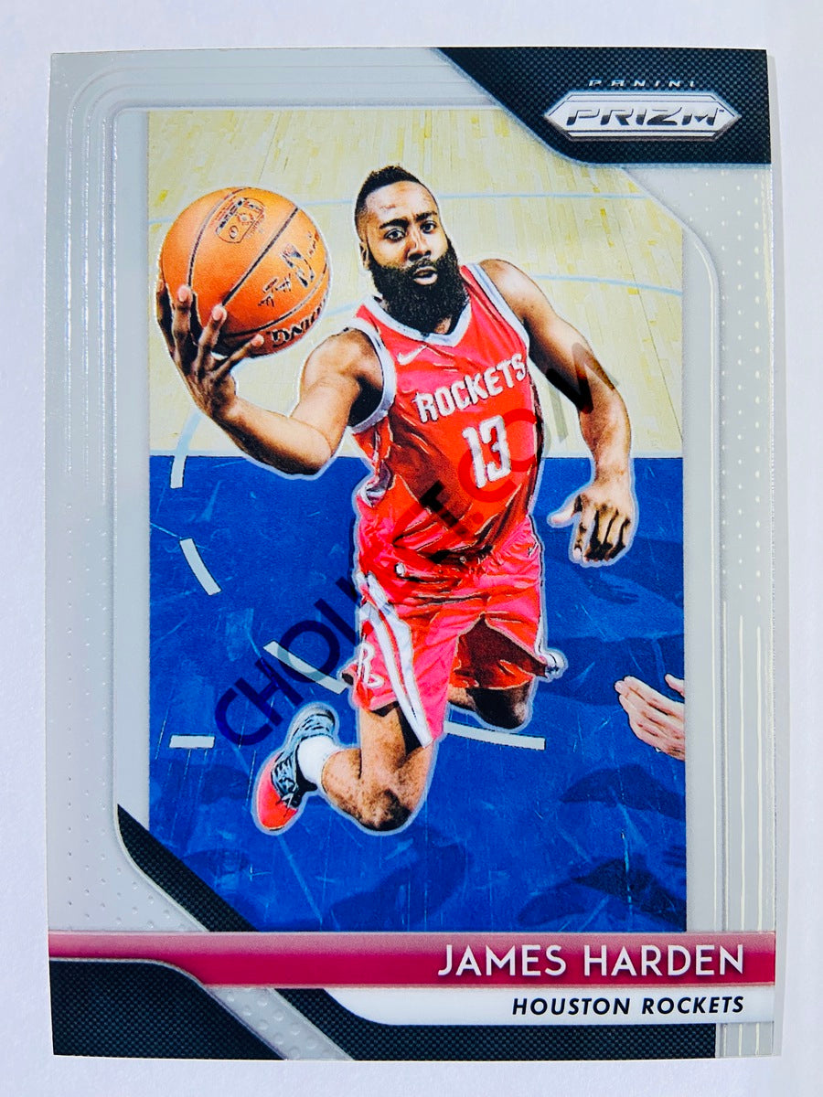 James Harden - Houston Rockets 2018-19 Panini Prizm #34