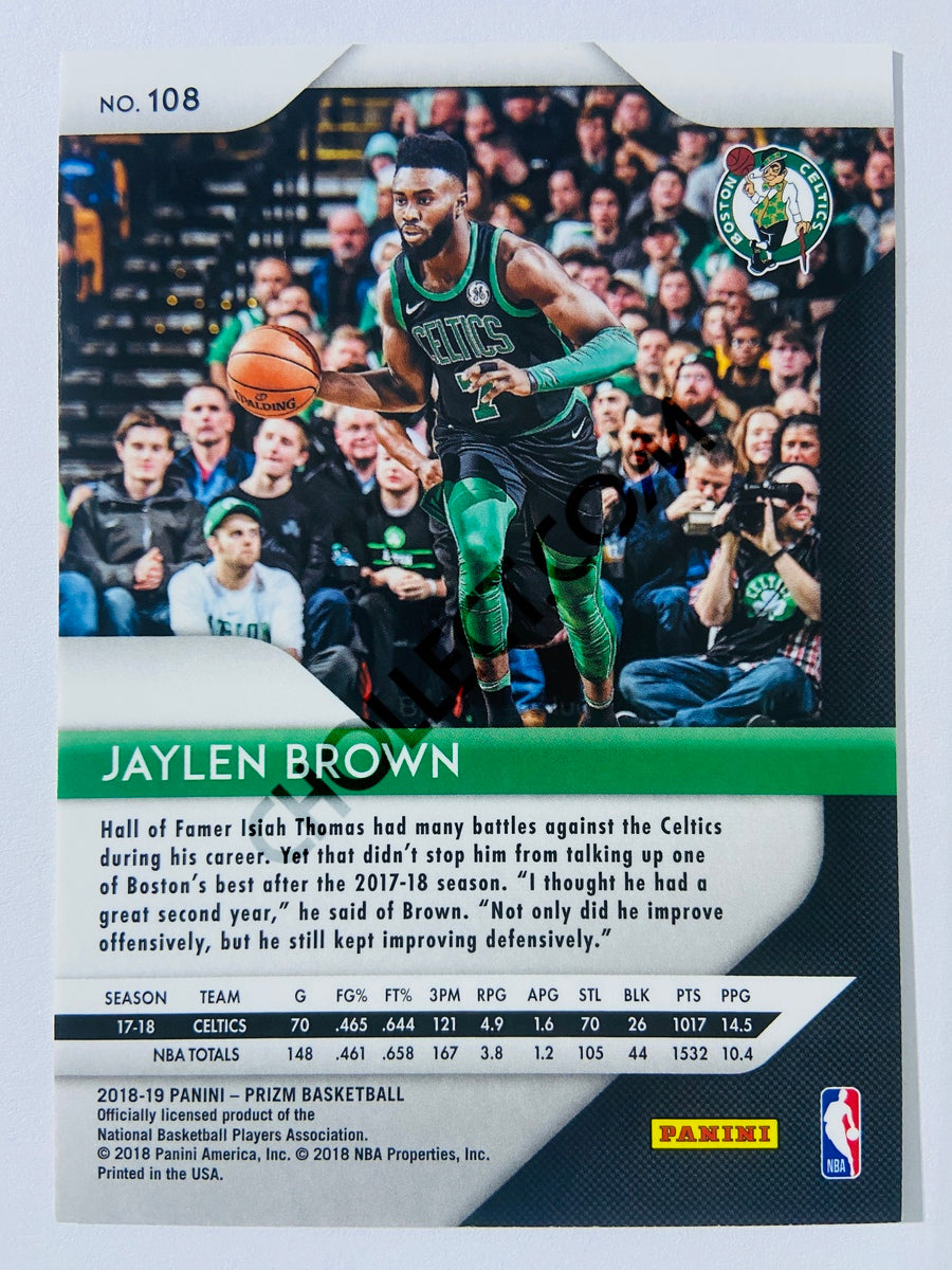 Jaylen Brown - Boston Celtics 2018-19 Panini Prizm #108