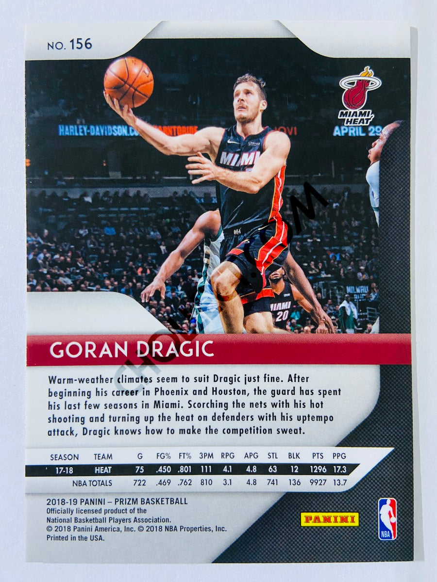 Goran Dragic - Miami Heat 2018-19 Panini Prizm #156