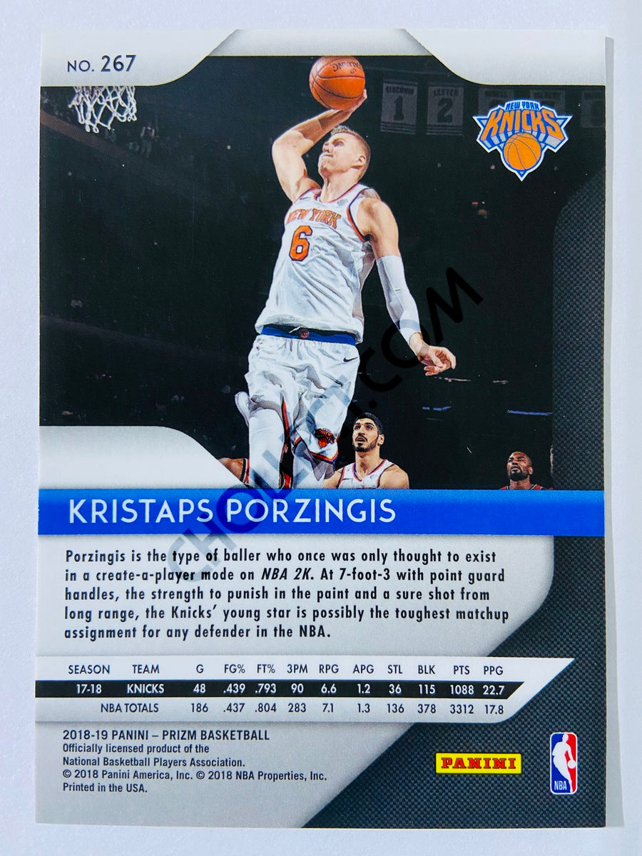 Kristaps Porzingis - New York Knicks 2018-19 Panini Prizm #267