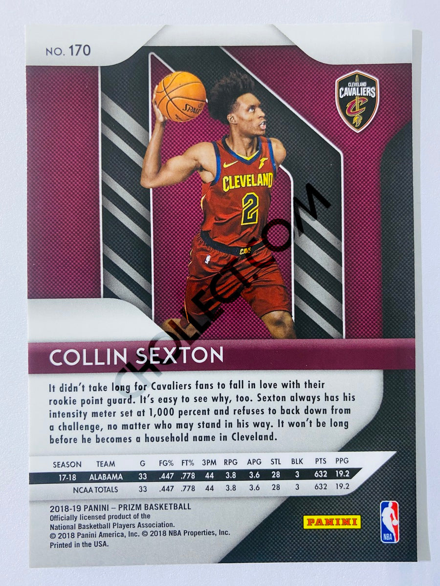 Collin Sexton - Cleveland Cavaliers 2018-19 Panini Prizm RC Rookie #170