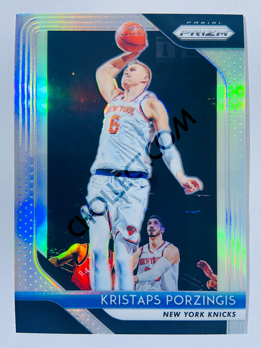 Kristaps Porzingis - New York Knicks 2018-19 Panini Prizm Silver Parallel #267