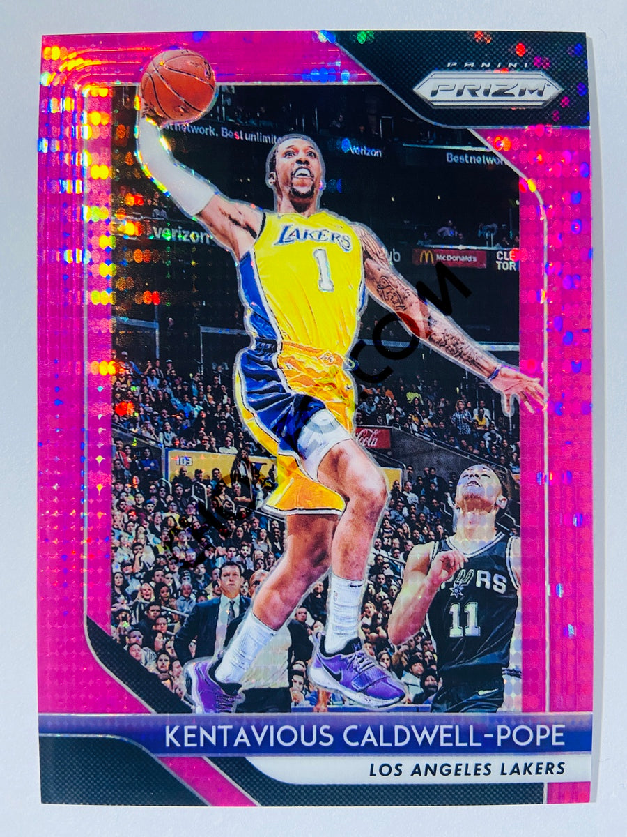 Kentavious Caldwell-Pope - Los Angeles Lakers 2018-19 Panini Prizm Pink Pulsar Parallel #56 | 37/42