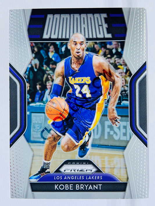 Kobe Bryant - Los Angeles Lakers 2018-19 Panini Prizm Dominance Insert #6