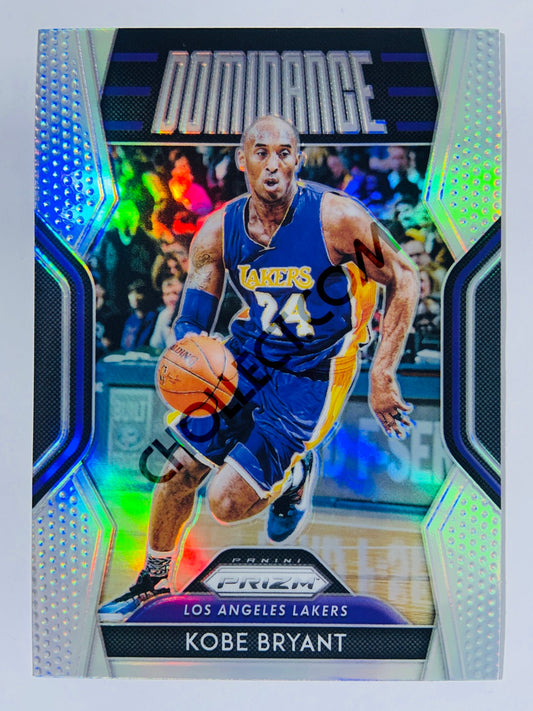 Kobe Bryant - Los Angeles Lakers 2018-19 Panini Prizm Dominance Silver Parallel #6