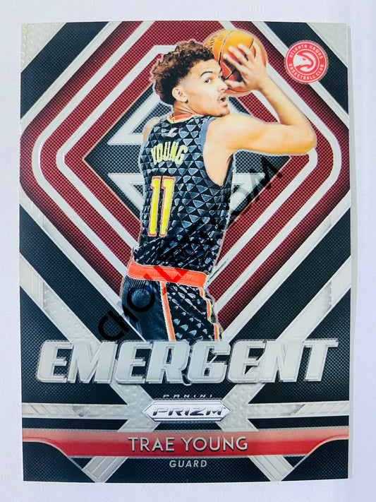 Trae Young - Atlanta Hawks 2018-19 Panini Prizm Emergent Rookie Card #5