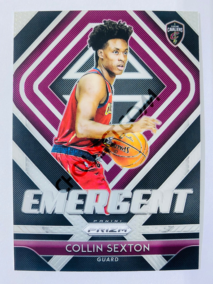 Collin Sexton - Cleveland Cavaliers 2018-19 Panini Prizm Emergent Rookie Card #8