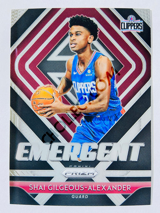 Shai Gilgeous-Alexander - Los Angeles Clippers 2018-19 Panini Prizm Emergent Rookie #11