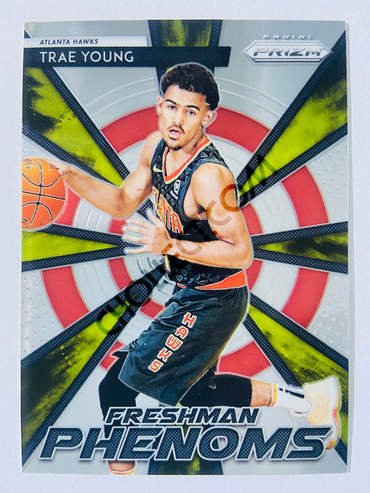 Trae Young - Atlanta Hawks 2018-19 Panini Prizm Freshman Phenoms Rookie Card #21