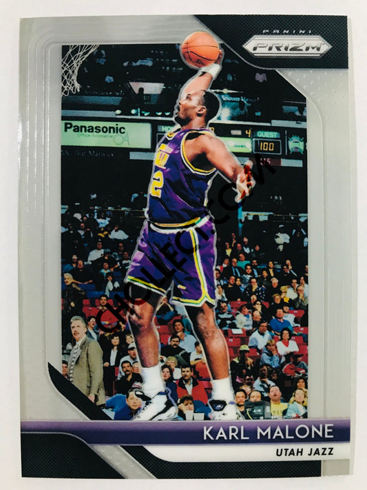 Karl Malone - Utah Jazz 2018-19 Panini Prizm #75