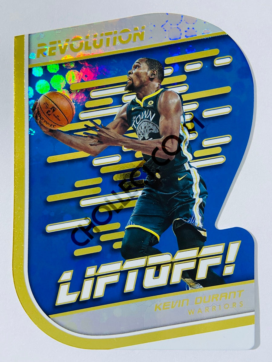 Kevin Durant - Golden State Warriors 2018-19 Panini Revolution Liftoff! Die Cut #5