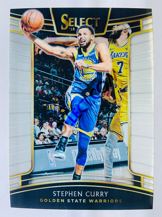 Stephen Curry - Golden State Warriors 2018-19 Panini Select #1