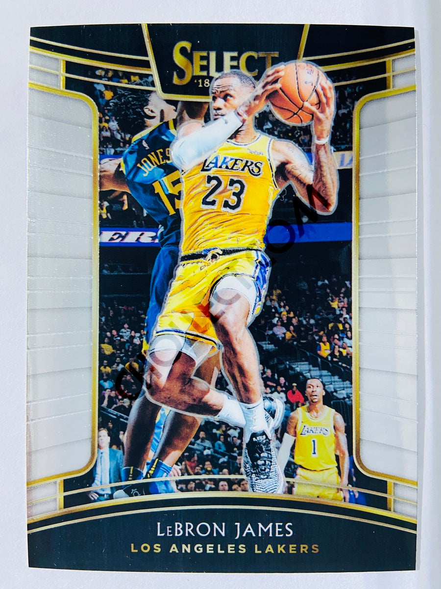 LeBron James - Los Angeles Lakers 2018-19 Panini Select Concourse Level #11