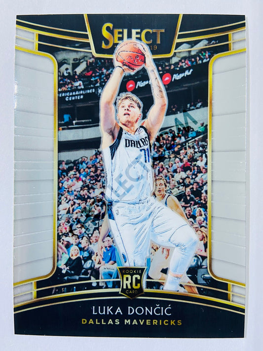 Luka Doncic - Dallas Mavericks 2018-19 Panini Select Concourse Level RC Rookie #25