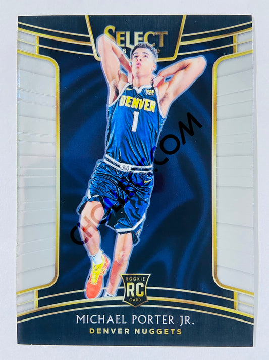 Michael Porter Jr. - Denver Nuggets 2018-19 Panini Select Concourse Level RC Rookie #37