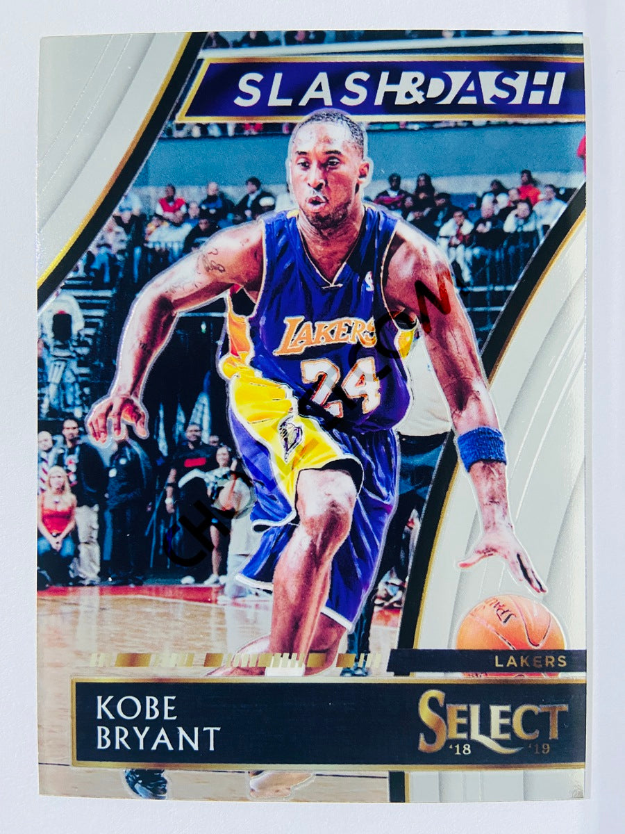 Kobe Bryant - Los Angeles Lakers 2018-19 Panini Select Slash & Dash #6