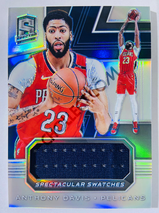 Anthony Davis - New Orleans Pelicans 2018-19 Panini Spectra Spectacular Swatches #10 | 02/99