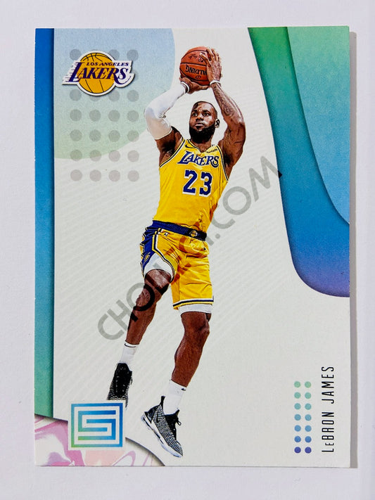 LeBron James - Los Angeles Lakers 2018-19 Panini Status #57