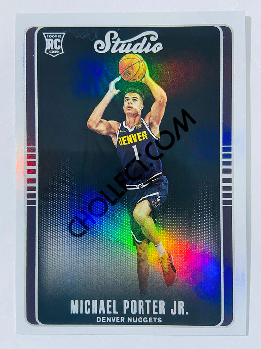 Michael Porter Jr. - Denver Nuggets 2018-19 Panini Studio RC Rookie #299