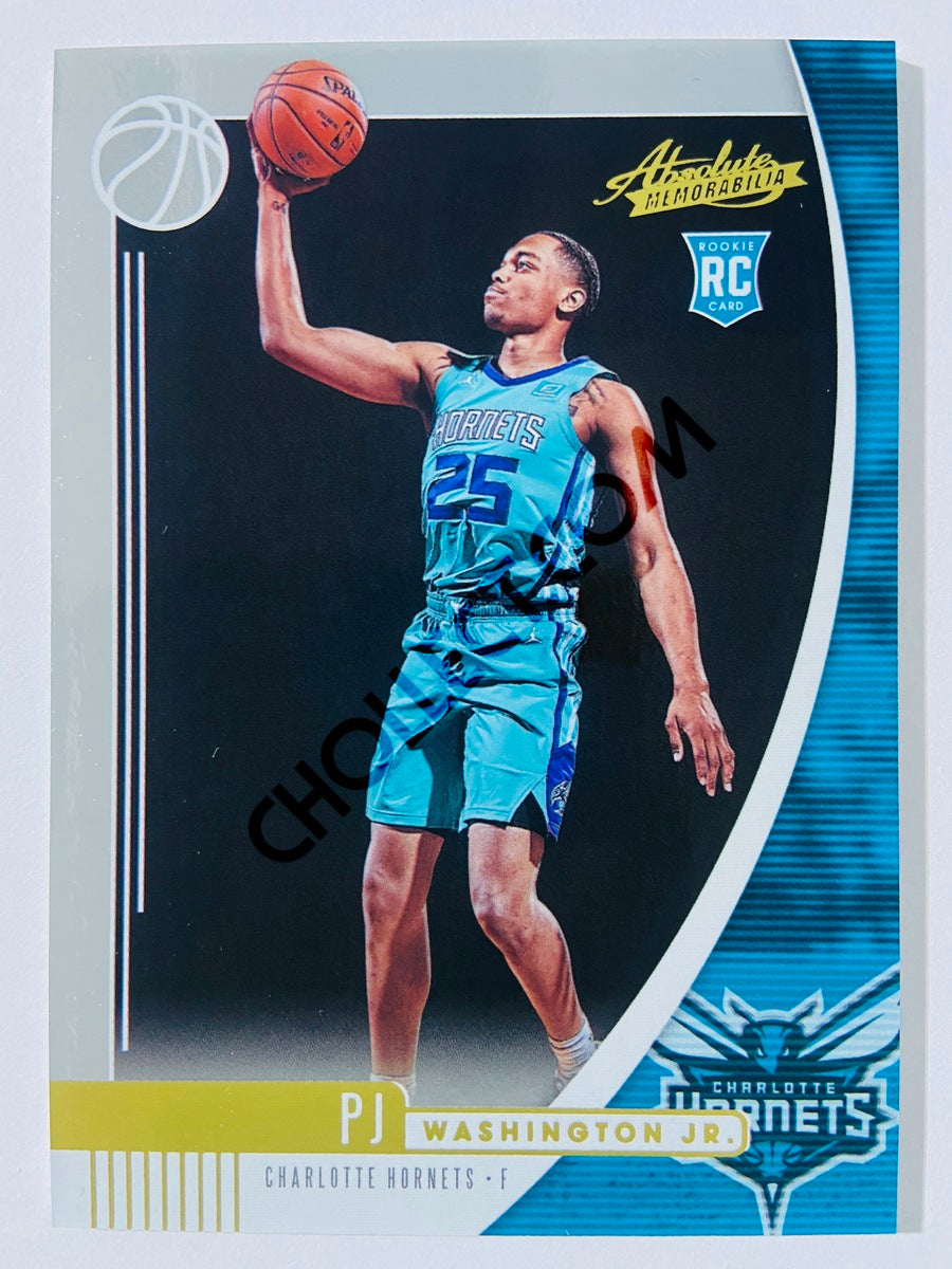 PJ Washington Jr. - Charlotte Hornets 2019-20 Panini Absolute Memorabilia RC Rookie #37