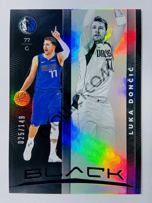 Luka Doncic - Dallas Mavericks 2019-20 Panini Black #13 025/149