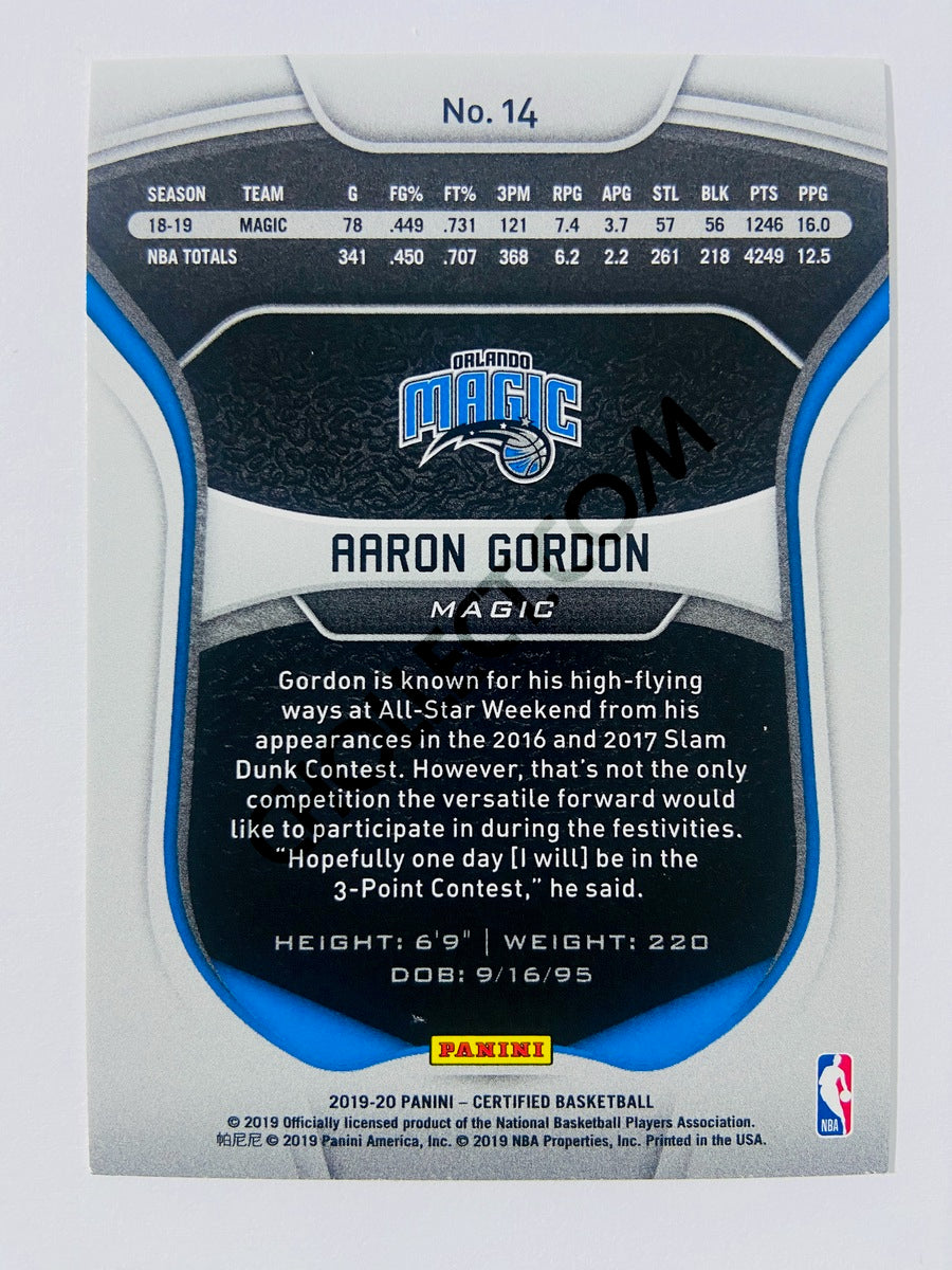 Aaron Gordon – Orlando Magic 2019-20 Panini Certified #14