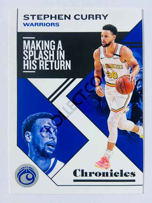 Stephen Curry - Golden State Warriors 2019-20 Panini Chronicles Chronicles #21