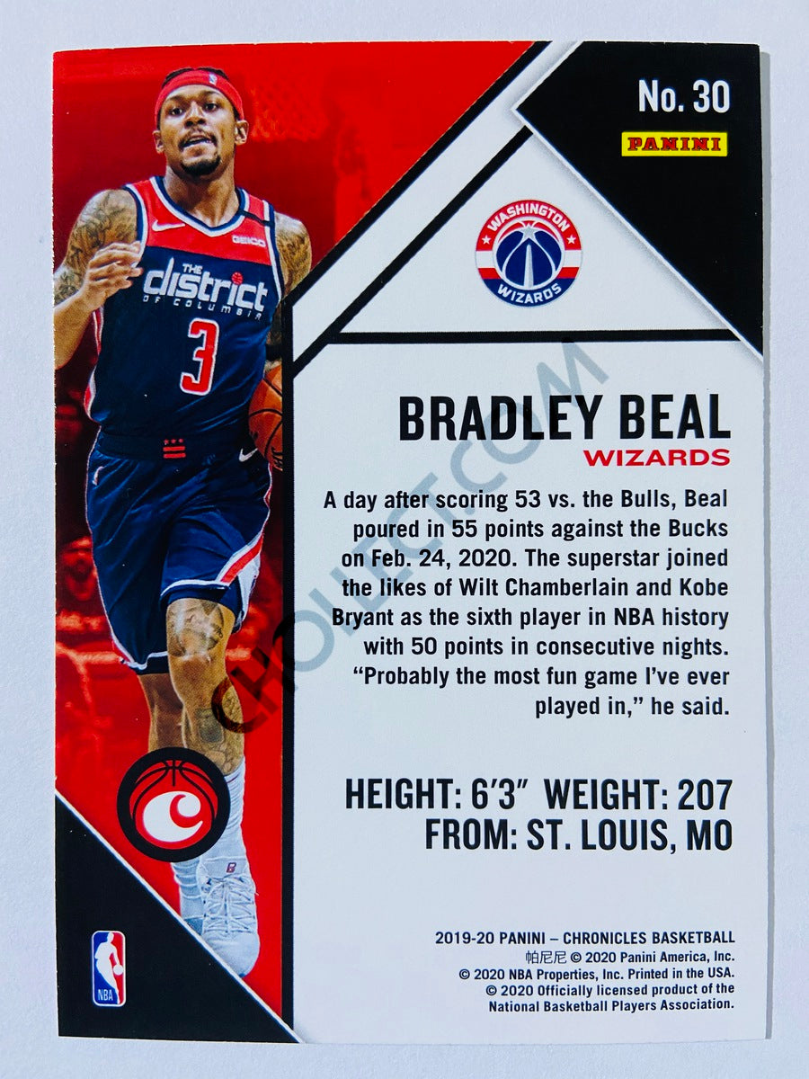 Bradley Beal - Washington Wizards 2019-20 Panini Chronicles #30