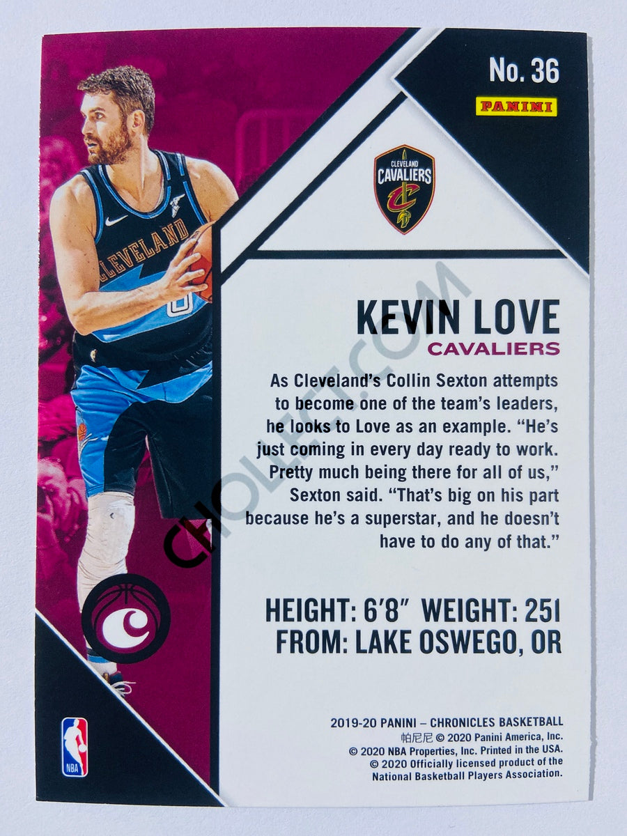Kevin Love - Cleveland Cavaliers 2019-20 Panini Chronicles #36