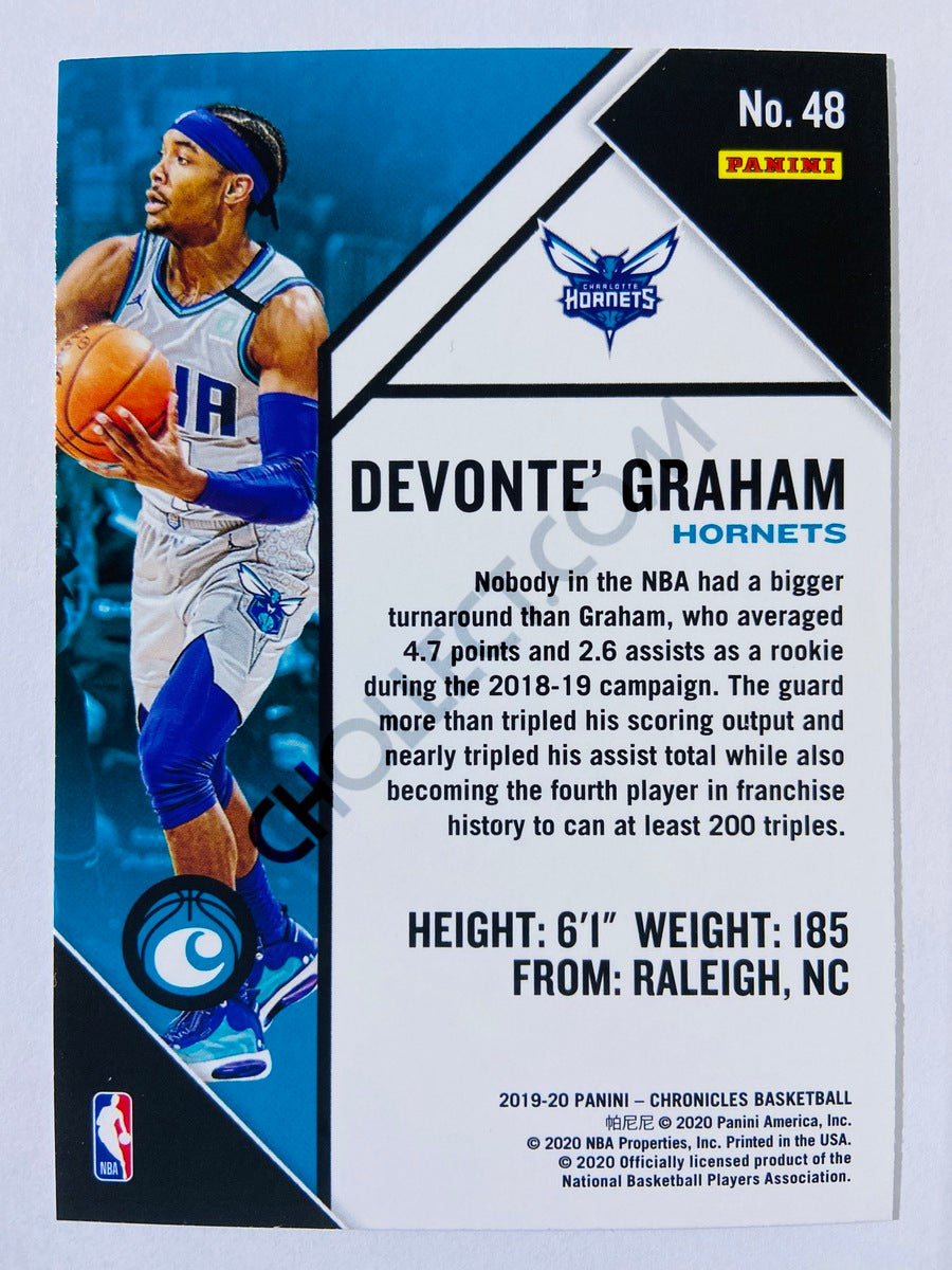 Devonte Graham - Charlotte Hornets 2019-20 Panini Chronicles #48