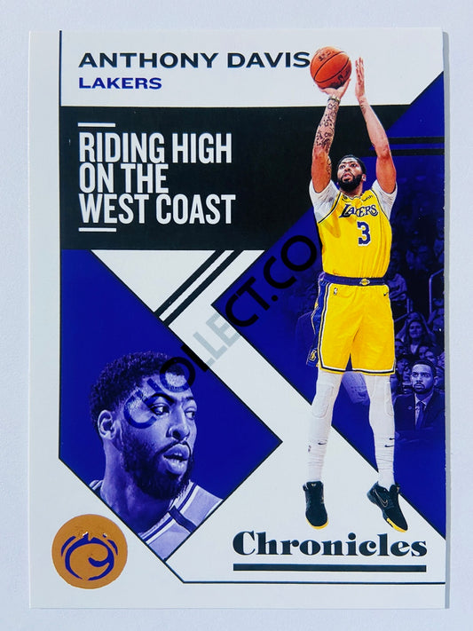 Anthony Davis - Los Angeles Lakers 2019-20 Panini Chronicles Bronze Parallel #16