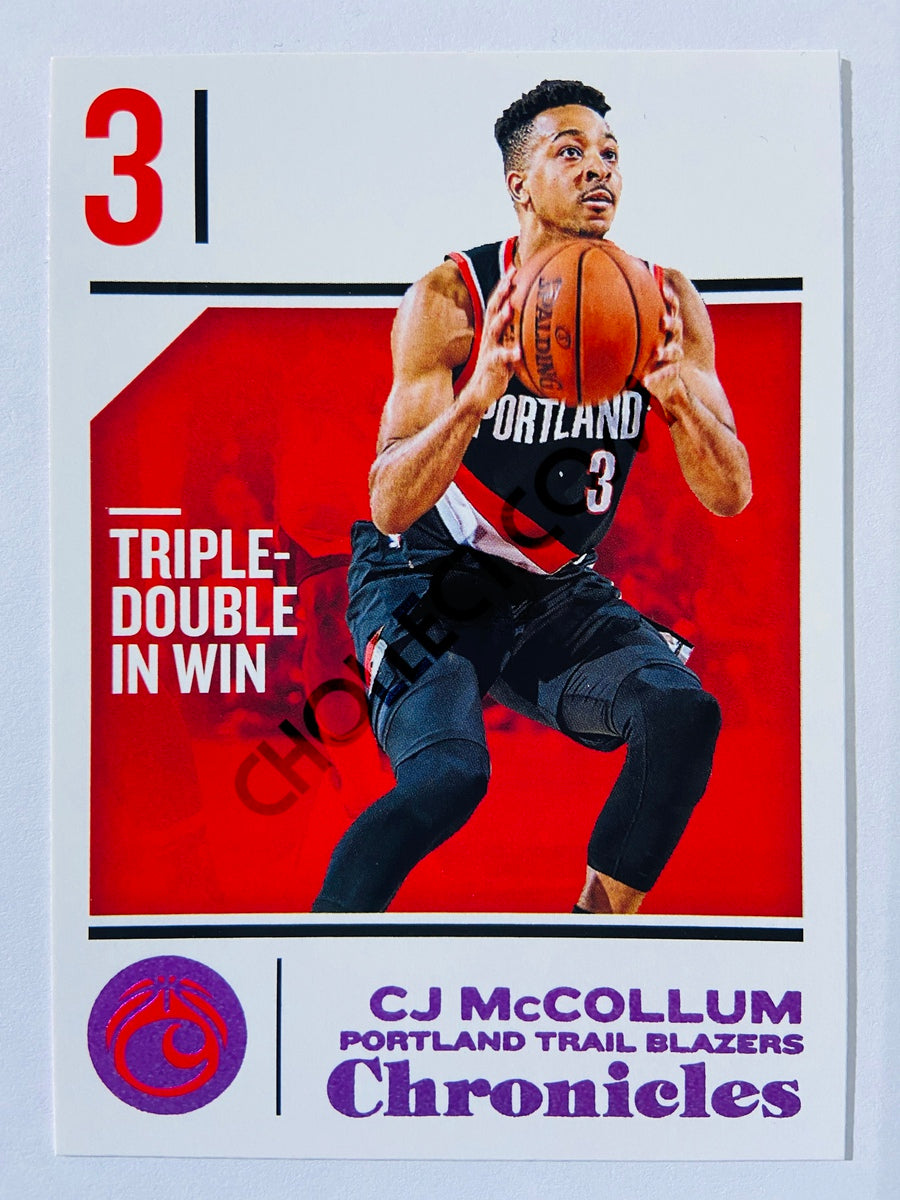 CJ McCollum - Portland Trail Blazers 2019-20 Panini Chronicles Pink Parallel #15