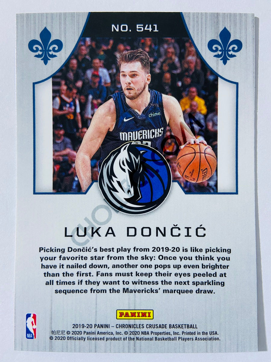 Luka Doncic - Dallas Mavericks 2019-20 Panini Chronicles Crusade #541