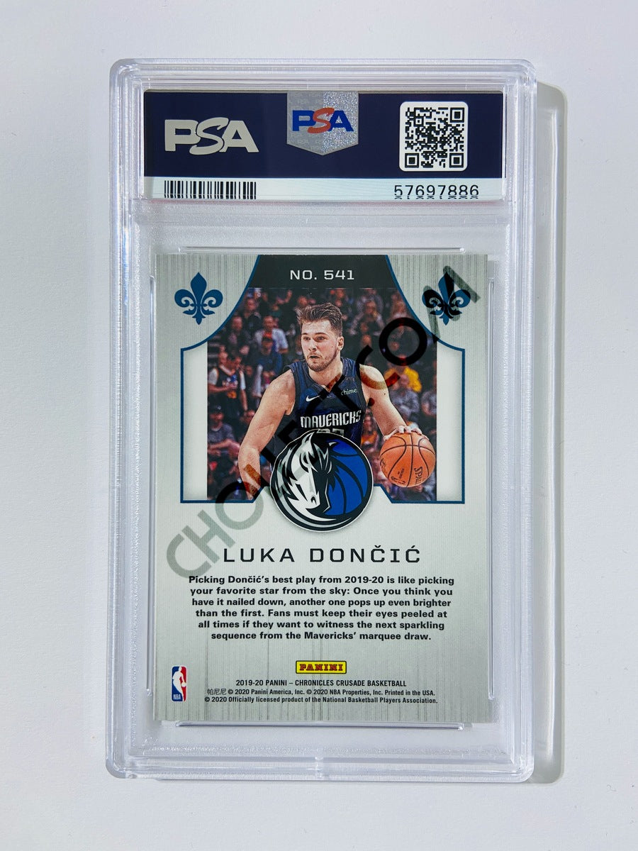 Luka Doncic – Dallas Mavericks 2019-20 Panini Chronicles Crusade #541 [PSA 10] SN: 57697886