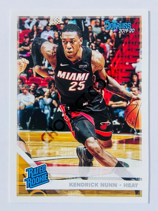 Kendrick Nunn - Miami Heat 2019-20 Panini Chronicles Donruss Rated Rookie #199