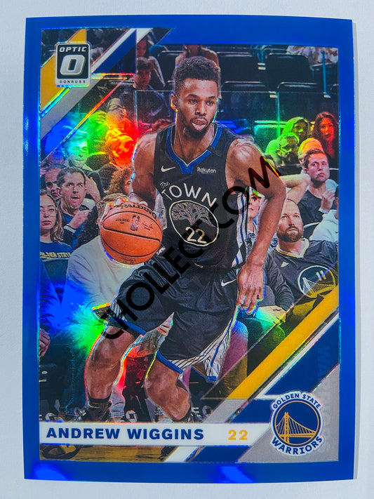 Andrew Wiggins - Golden State Warriors 2019-20 Panini Chronicles Donruss Optic #511 Blue Parallel /99