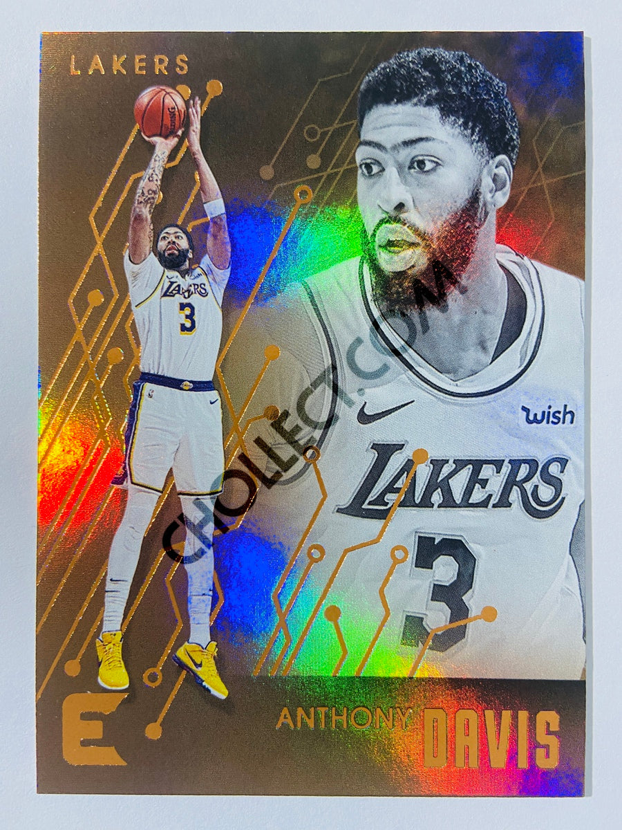 Anthony Davis - Los Angeles Lakers 2019-20 Panini Chronicles Essentials Bronze Parallel #232