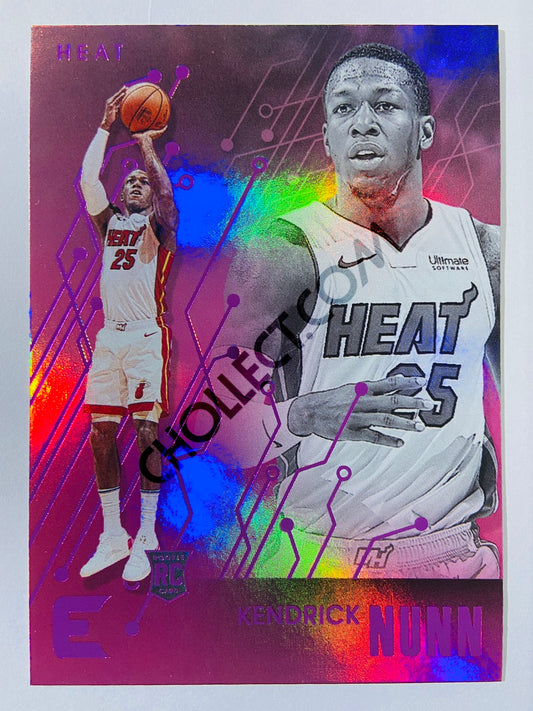 Kendrick Nunn - Miami Heat 2019-20 Panini Chronicles Essentials Pink Parallel RC Rookie #229